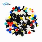 Универсальные смешанные автомобильные крепежные зажимы для бампера автомобиля фиксаторы автомобильные крепежные заклепки панель двери лайнер для всех автомобилей