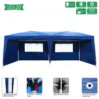 lotto 3 x 6m two windows practical waterproof folding tent blue wedding tents for events party tent