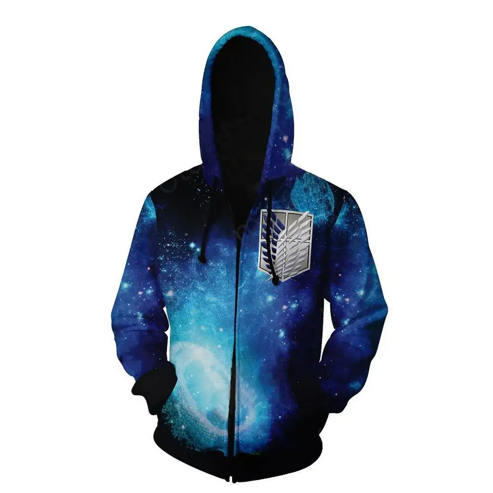 Унисекс аниме атака на титанов Эрен джагер Маскарадные костюмы куртка молнии с