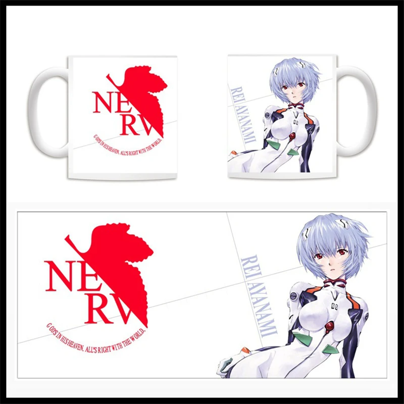 Красивая керамическая кружка/чашка для воды/чашка из аниме/неоновый gensis Evagenlion