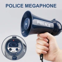 simulation policeman megaphone toy role play game accessory pretend play kids megaphone toy for halloween costumes theme parties