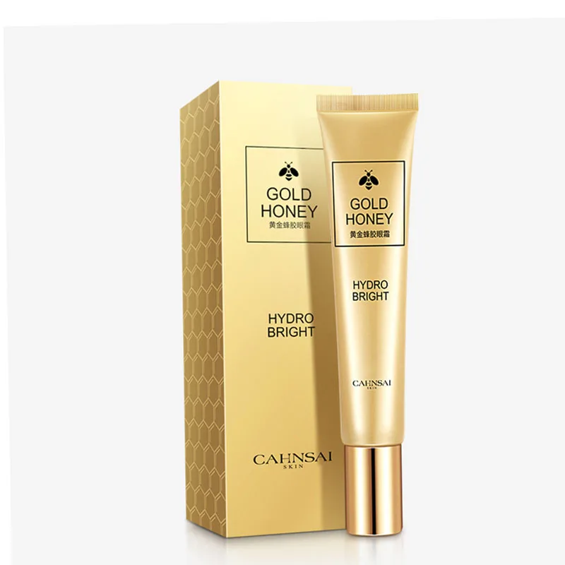 Золотой прополис увлажняющий крем для век темный круг мешок глаз ухода за