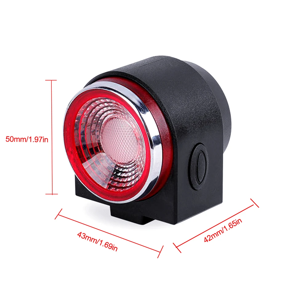 

Automatic Brake Cycling Remote Control Bicycle Rear Light MTB Wireless Bell USB Tail Light A8 Road Bike Anti-theft Alarm Lock
