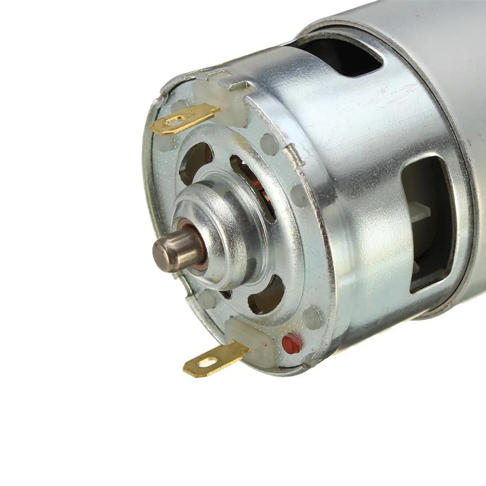 775 DC Мотор DC 24V 10000 RPM шарикоподшипник большой крутящий момент высокой мощности Низкий уровень шума Горячая электронный компонентный двигатель