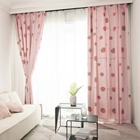 cute brushed curtains for kids bedroom custom made pink car kitchen window panels newest fashion living room drapes cheap sale