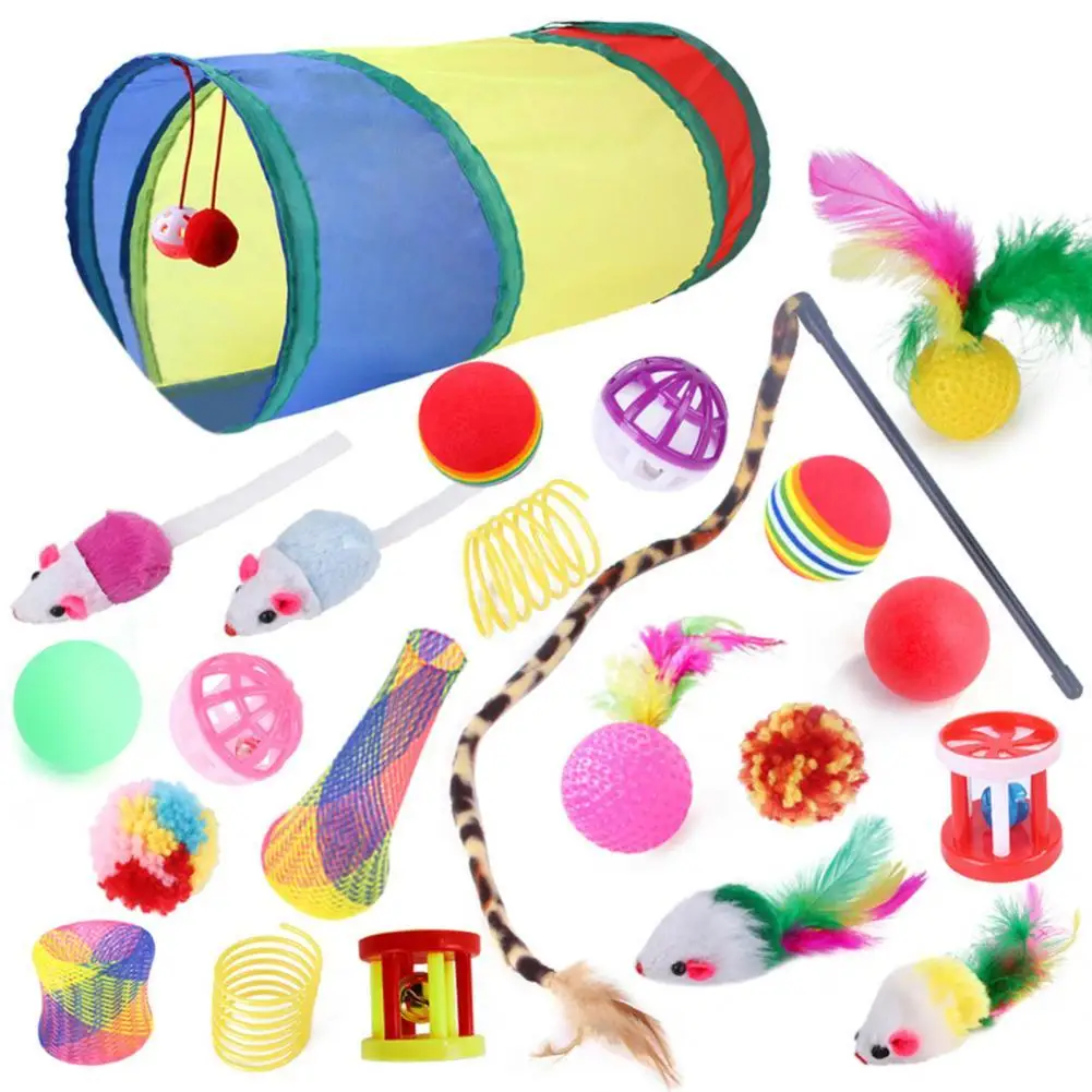 

Игрушка-туннель для перьев, легко носить с собой, набор шариков для ПЭТ-магазина