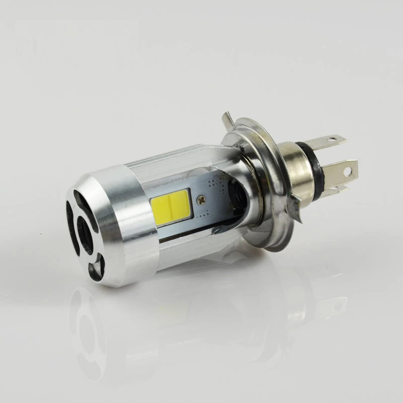 H4 moto condotto il фару 6 ~ 80 в Вт 800lm cob luce HS1 Lampadina 6500K 9003 скутер Ciclo re lampada Frontale # M2S| |