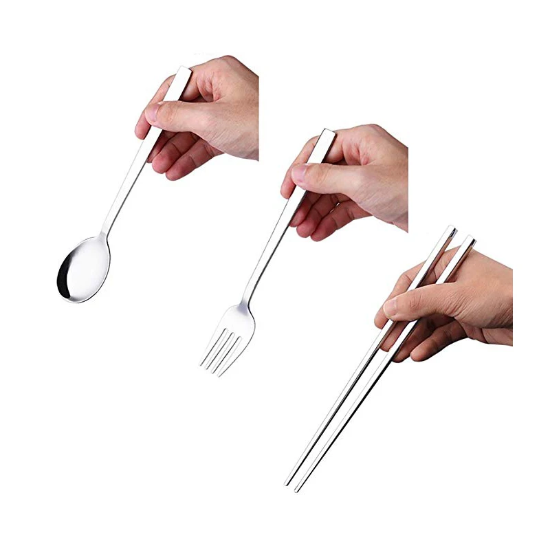 Набор посуды из 3 предметов набор столовых приборов для путешествий и кемпинга