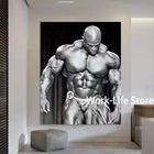Картина на холсте для бодибилдинга RONNIE COLEMAN мотивационные плакаты и принты Настенная картина для декора гостиной