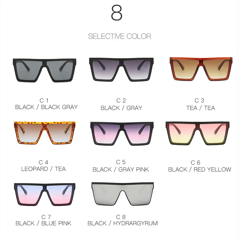 2020 fashion pilot mens sunglasses big luxury squaresunglasses designer brand luxury women hot new trends uv400 free global shipping
