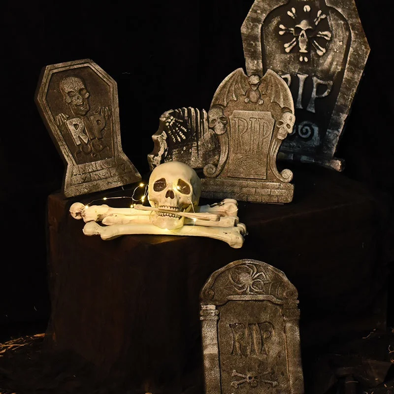 Надгробие искусственное украшение из пенопласта для сада привидение дом с