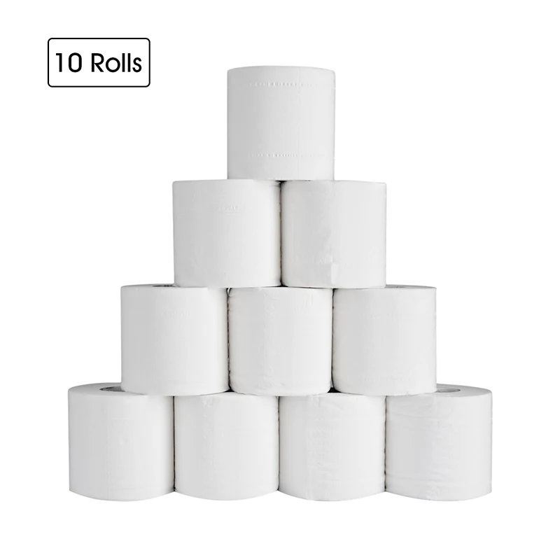 Шелковистая и гладкая мягкая Высококачественная 3-слойная туалетная бумага для