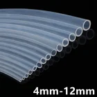 Прозрачный силиконовый резиновый шланг, диаметр 4-12 мм
