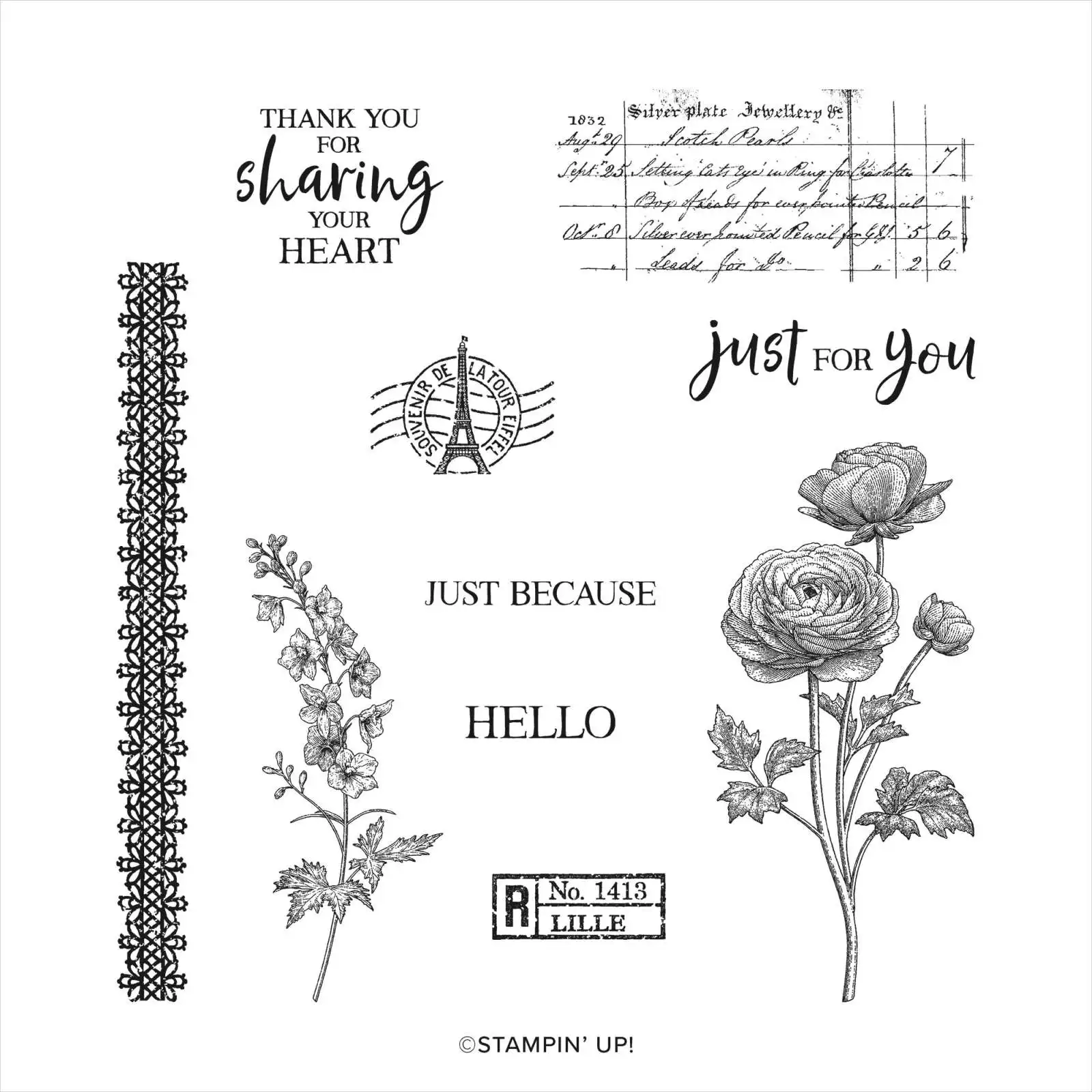 

New Hello Romance Flower Metal Cutting Dies Clear Stamps Set Diy Crafts Paper Card Scrapbooking Diary Decoration Embossing Molds