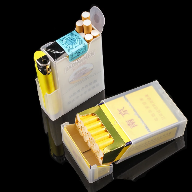 Анти давление влагозащищенный портсигар прозрачный пластиковый полный пакет