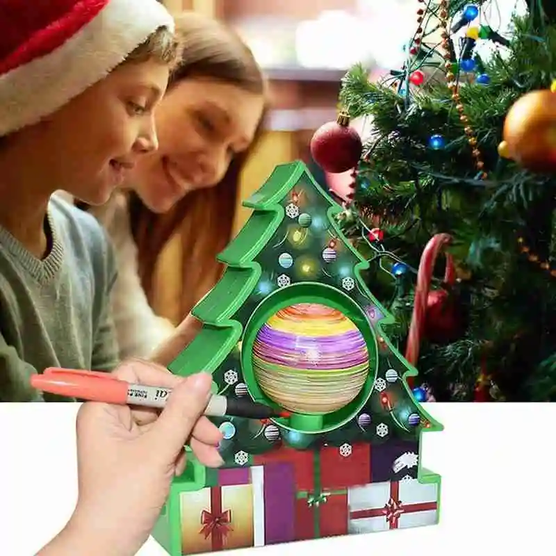 

Diy Doodle Christmas Tree Accessories Christmas Decorations Gifts For New Year