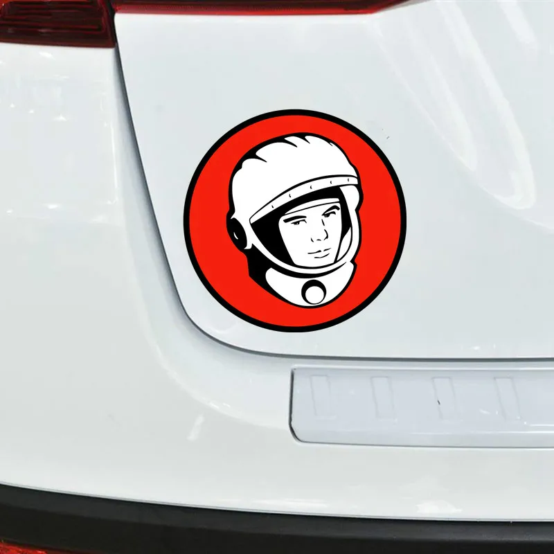 Yuri Gagarin космонавт СССР для авто автомобиля/бампера/окна виниловые наклейки DIY
