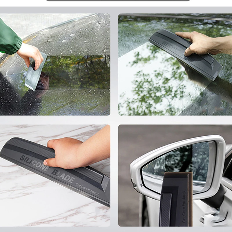 

Car Window Glass Silicone Scraper Car Blade Clean Film Scraper Squeegee Car Wiper car accessories
