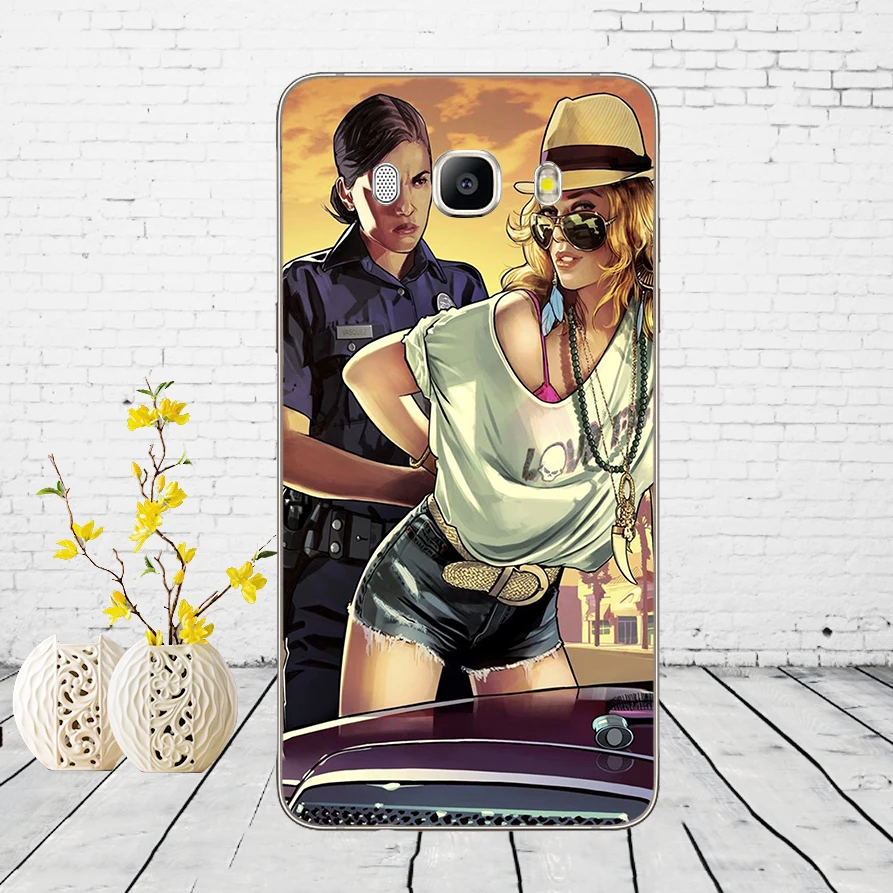 3 33DD Grand Theft Auto GTA V Мягкий силиконовый чехол для Samsung Galaxy A3 a5 A6 A8 j3 j5 j7 - Цвет: 3