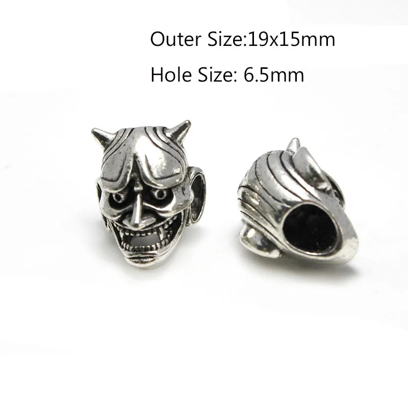 Женские бусины-шармы для изготовления браслетов коса волос бороды ножа бусины