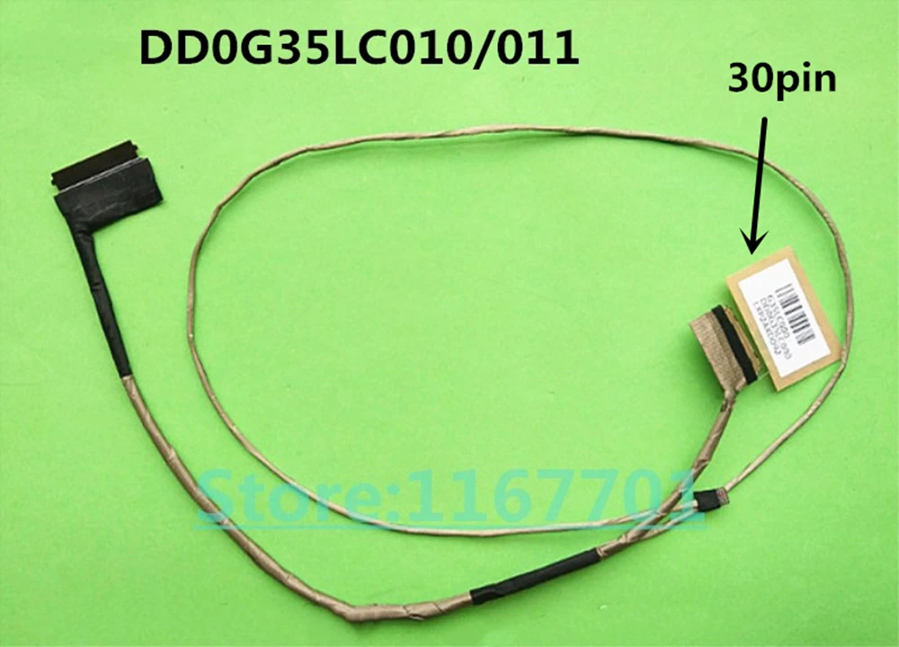 Новый ЖК-/светодиодный кабель для ноутбука HP 15-AX 15-BC 15-BC220NR DD0G35LC001 DD0G35LC010 DD0G35LC011