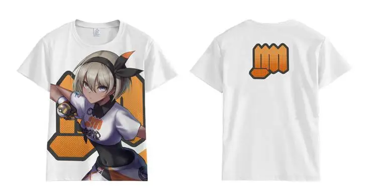 Bea Игра Покемон Меч Щит Bea косплей футболки несса футболка с коротким рукавом топы wo мужские футболки - Цвет: Bea