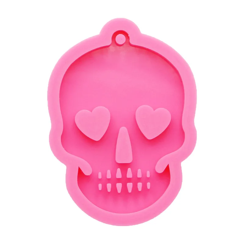 DIY выпечки цепочка для ключей с черепом форма украшения тортов мастикой