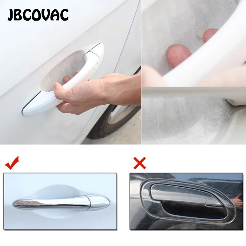 Защитная пленка на дверную ручку автомобиля наклейки для внешней поверхности