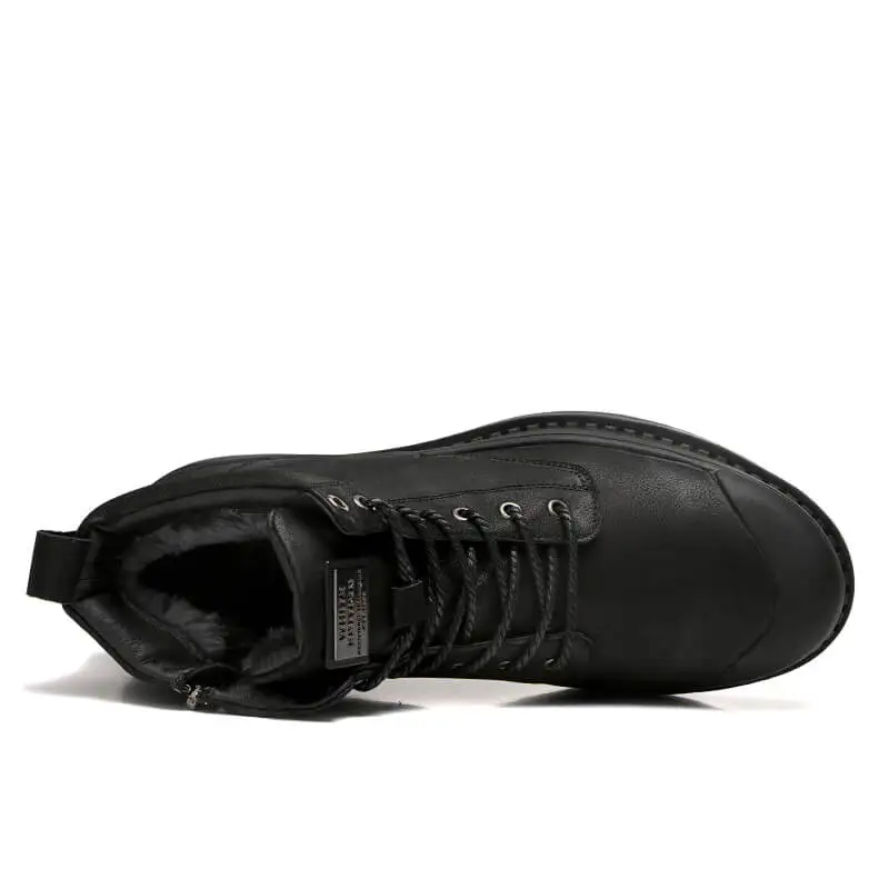 2019 модные зимние ботинки на меху для мужчин кроссовки мужская обувь повседневные