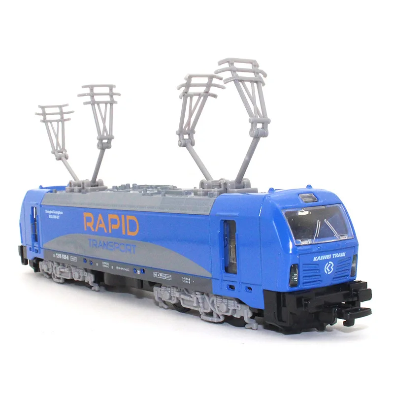 1:32 Train model kids toys Metal material car Sound and light pull back Toy train | Railed/Motor/Cars/Bicycles