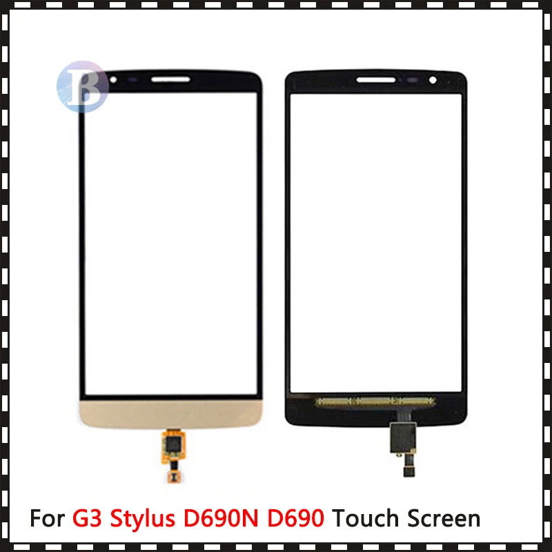 Сменный сенсорный экран 5 дюйма для LG G3 Stylus D690N D690 дигитайзер сенсорного экрана