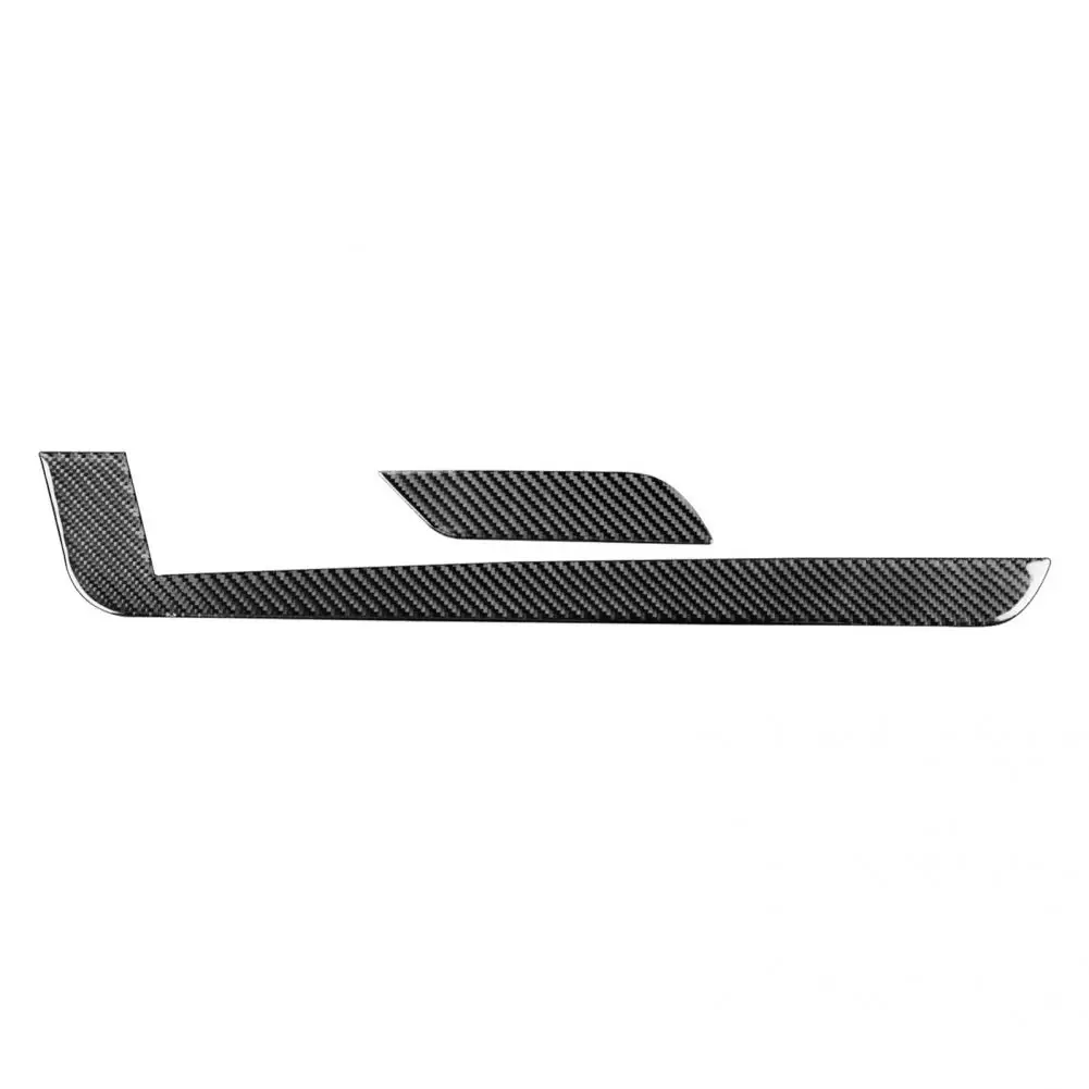 

Sturdy 2Pcs Pratical Carbon Fiber Center Console Panel Side Sticker Lightweight Panel Side Sticker Durable
