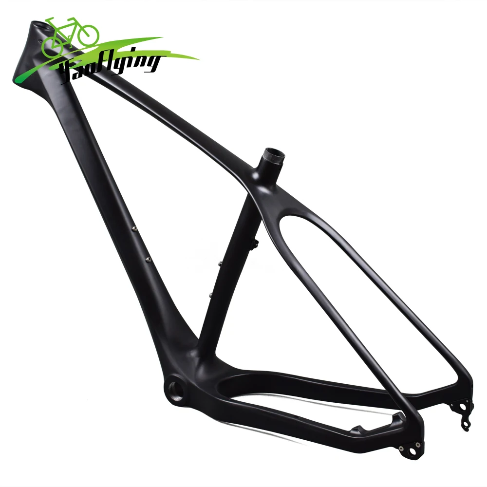 Carbon mtb велосипеда UD черный углерода жира велосипеда 26er 16/18/20 дюймов BSA 197*12 мм через ось рамки углерода mtb рама