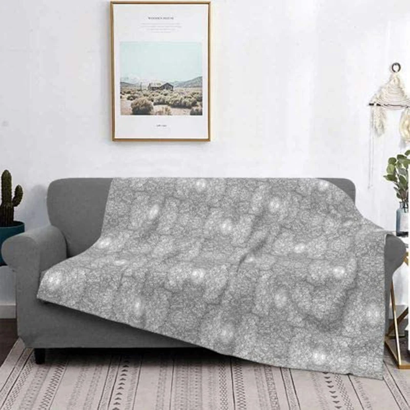 

Минималистичное шерстяное одеяло для спальни, дивана, товары для дома, супермягкое микро-декоративное легкое теплое одеяло для всех сезоно...