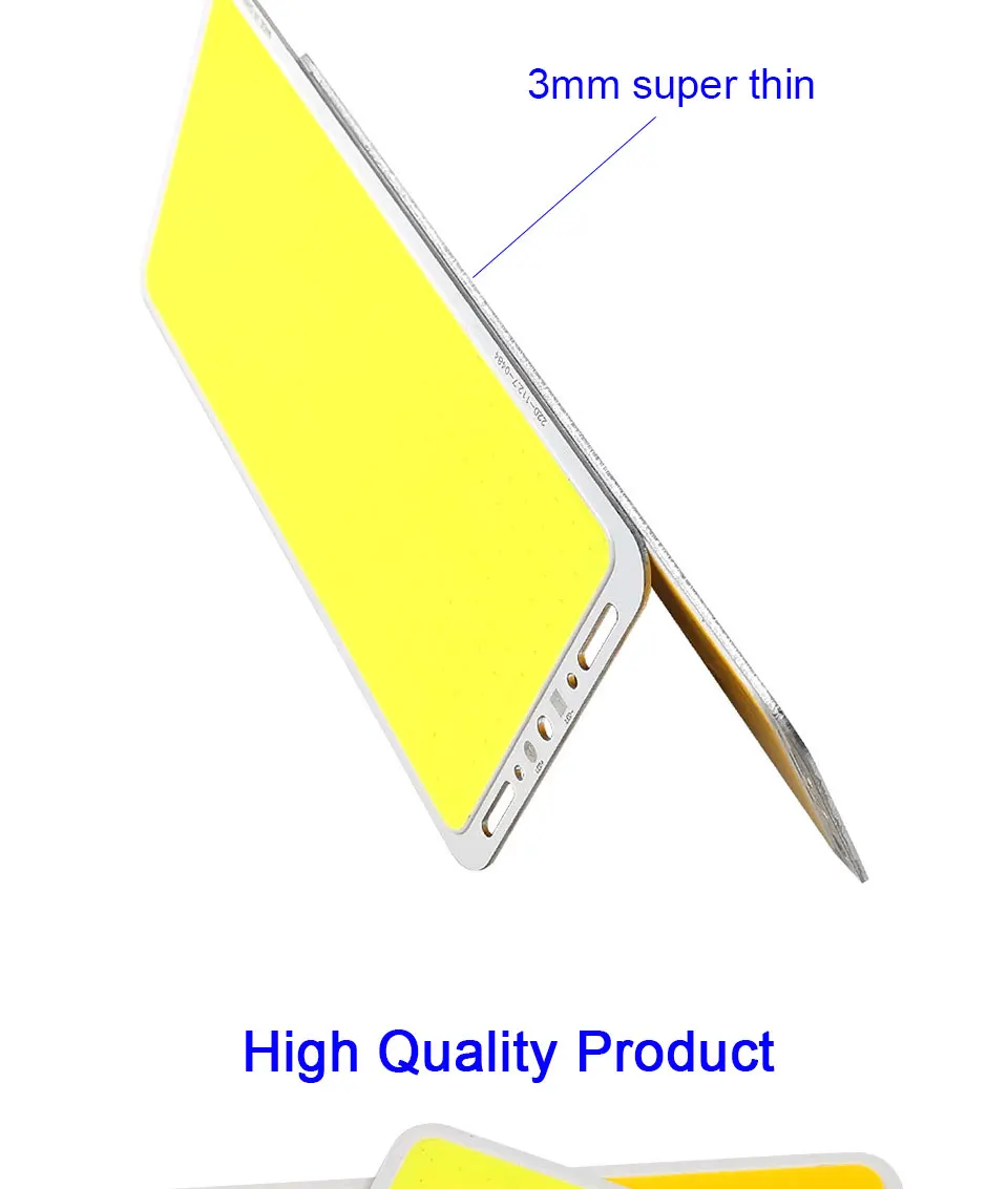 Ultra bright led panel lights 200w cob board lamp with dimmer remote control RC light