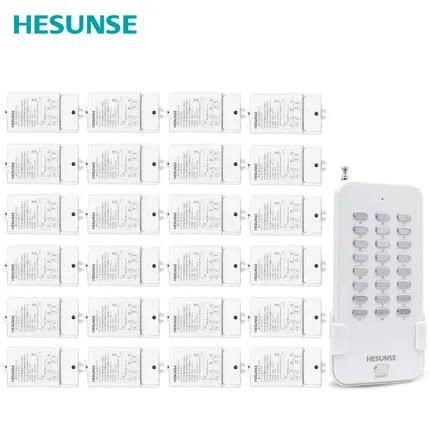HS QL081GM1N24 24 способа с дистанционным управлением 85 250 В выключатель мощности 4000 Вт