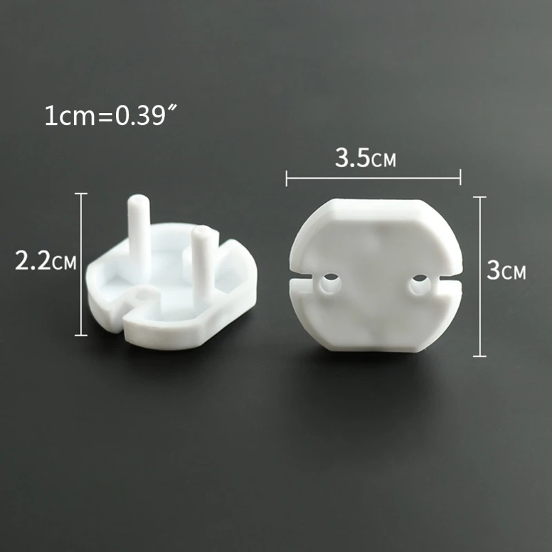 

12Pcs Self-adhesive Baby Child Safety Lock Protector Power Socket Protection Caps Covers with Twist Mechanism