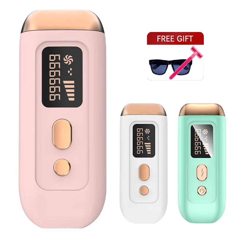 

Dropshipping IPL Electric Laser Epilator For Woman 99999 Flashes Photon Painless Laser Hair Removal Depliator Home Use Devices