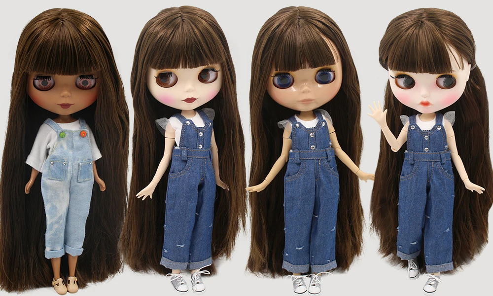 Ледяная Blyth фабрика кукла подходит для одевания самостоятельно DIY Изменить игрушка BJD Специальная цена