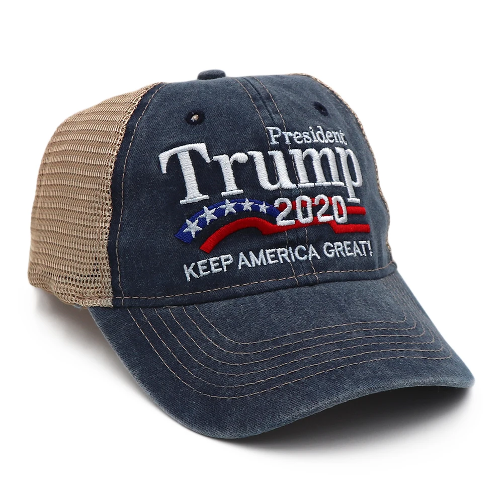 KOEP, новинка, Дональд Трамп,, кепка, Промытые сетчатые бейсболки, удерживающие Америку, отличная бейсболка, шапка на тематику президентства, вышивка, Прямая - Цвет: T7-N