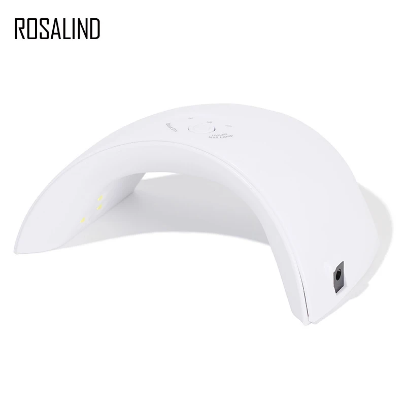ROSALIND Gel Nail Dryer 12 Leds Lamp 36W UV Sensor 60s Timer Quick Dry Nail Gel Lamp For Drying Nails Auto Sensor Manicure Tools