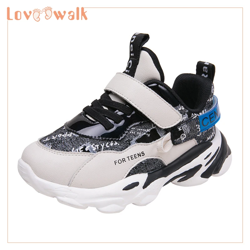 Новинка Сезон весна Мягкая повседневная обувь на плоской подошве для детей Цвет