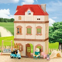 miniature 112 forest family miniatures 2021 new furniture cabinet doll house accessories slide miniture acessories bookstore