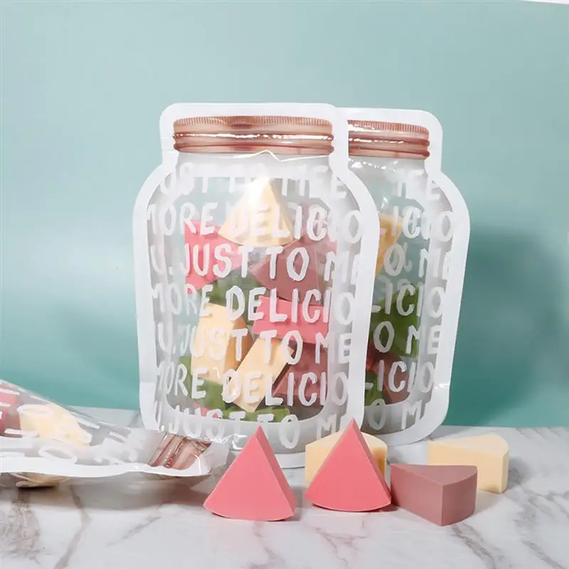 12 штук Капмор Треугольная макияжная губка Мягкий 3D блендер Косметический пуфик с сумкой инструментов