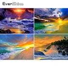 Evershine Алмазная вышивка, пейзаж, полная квадратная алмазная живопись, Приморская фотография