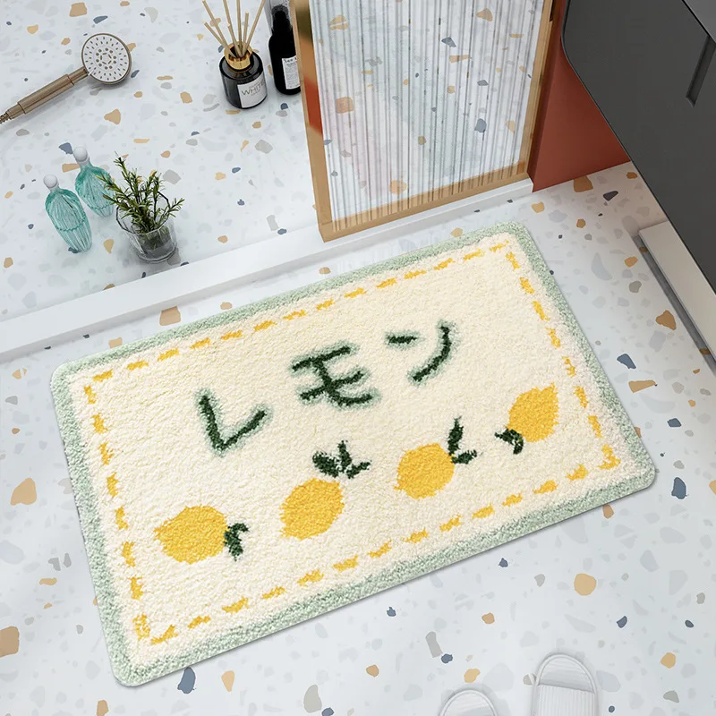 

Мультяшные абсорбирующие Нескользящие коврики, Придверные коврики, коврики, домашняя кровать, ванная, гостиная, входная дверь, пол, кухня, к...