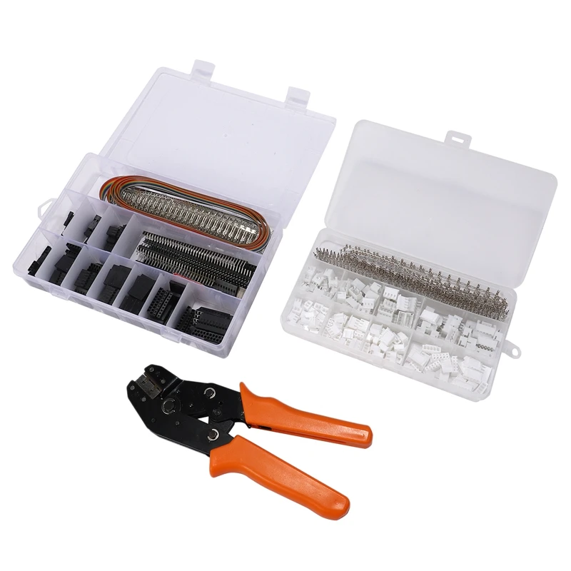 SN 02BM трещотка обжимной инструмент набор терминал щипцы с соединителями и