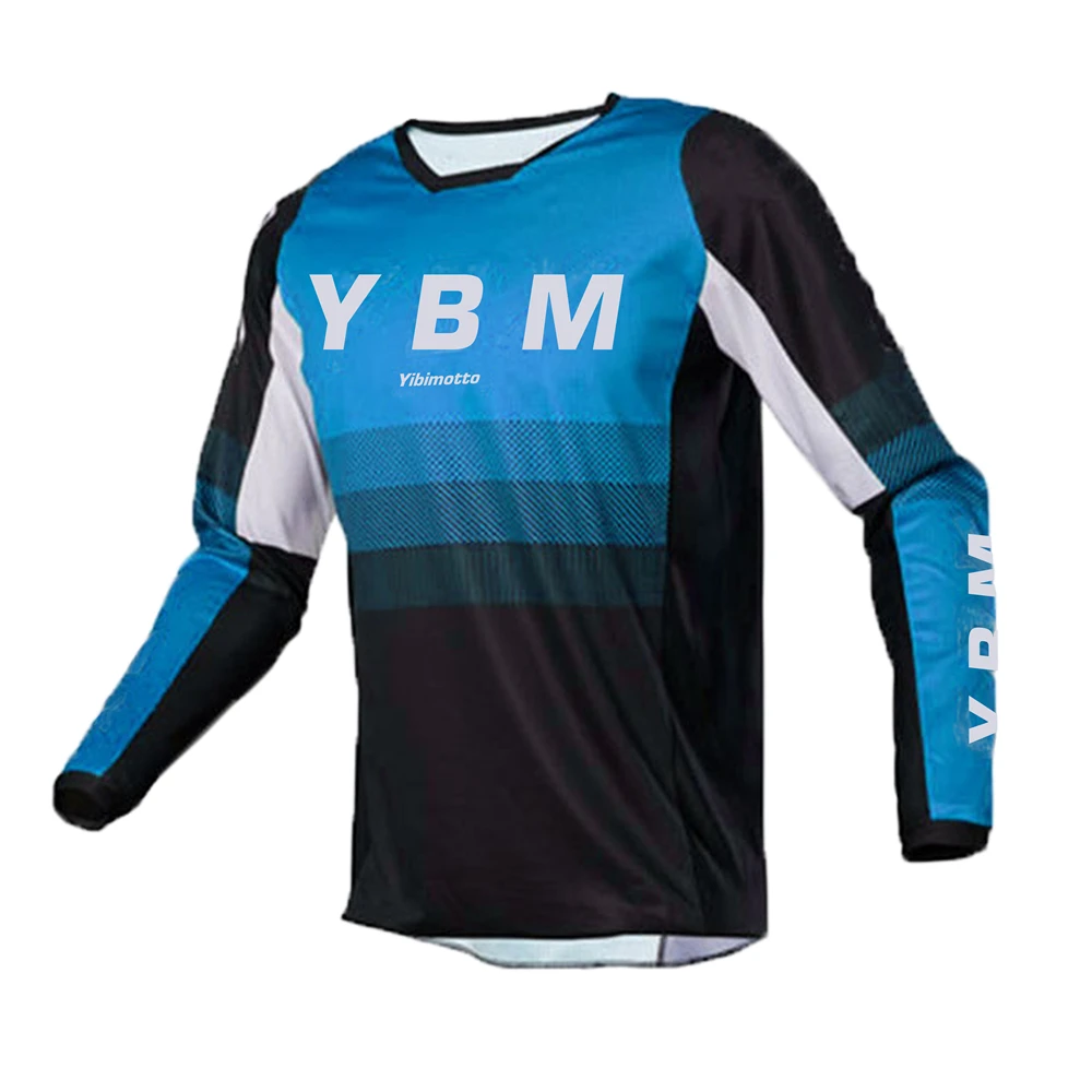 Футболка мужская для горнолыжного спорта Длинный свитшот DH езды на велосипеде