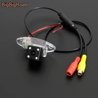 bigbigroad for buick enclave 2008 2016 wireless camera car rear view backup reversing camera installed at license plate light