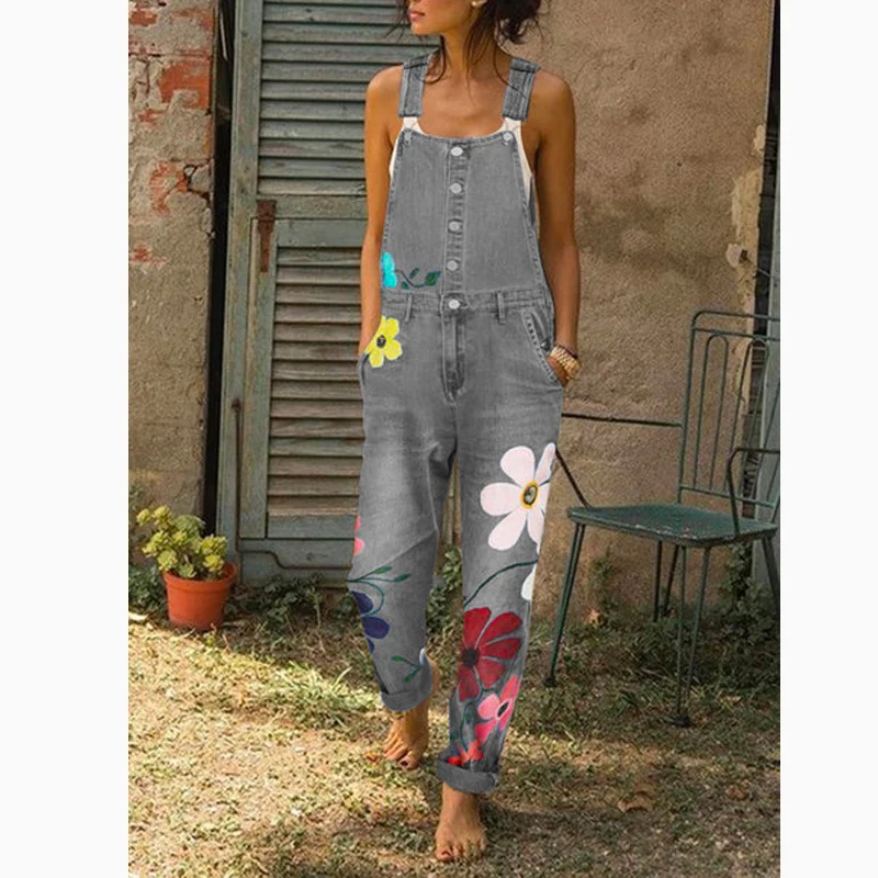 Комбинезоны женские зауженные джинсы брюки сезон весна-лето Новый чулок